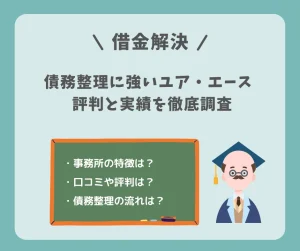 【借金解決】債務整理に強い弁護士法人ユア・エースの評判と実績を徹底調査